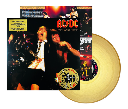 Ac/dc If You Want Blood You Got It 50th Anniversary Lp Vinyl