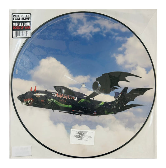 Motley Crue Dogs Of War Rsd2024 Indie Plane Picture Lp Vinyl