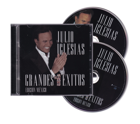 Julio Iglesias #1 Grandes Exitos Edicion Mexico 2 Discos Cd