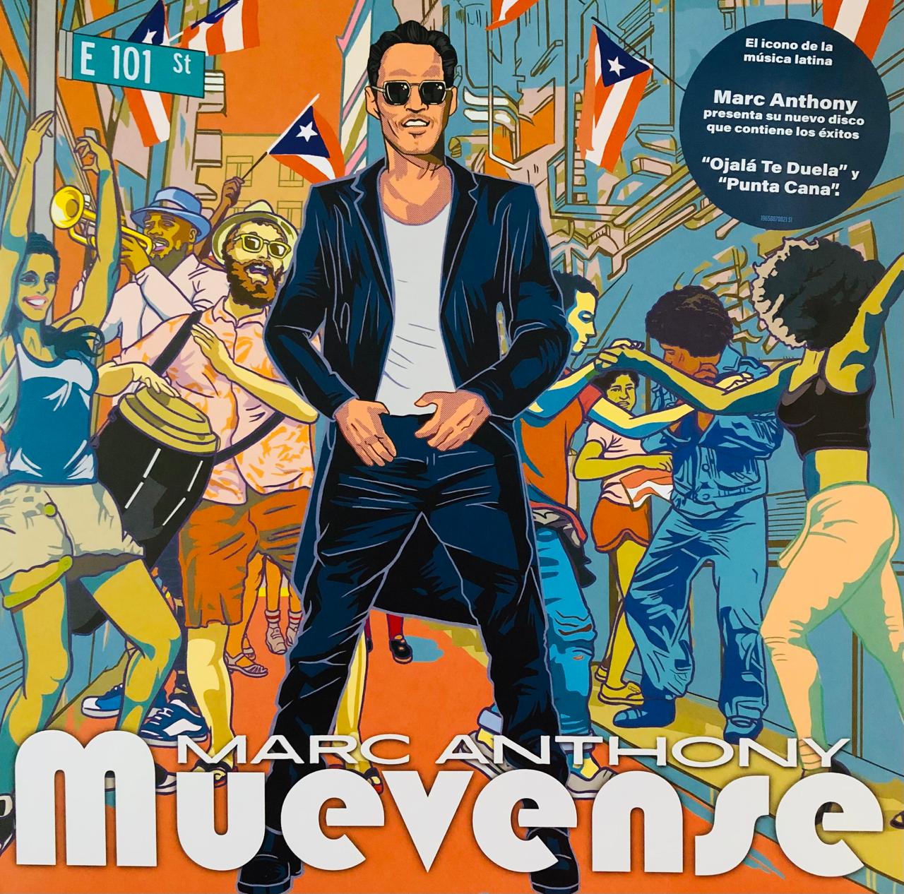 Marc Anthony Muevense Lp Vinyl