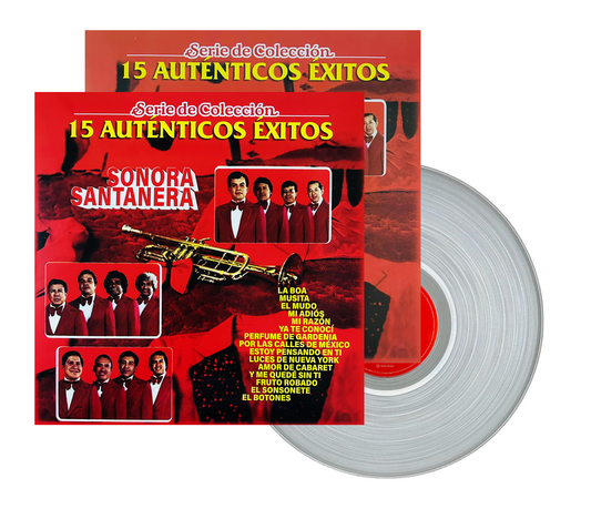 La Sonora Santanera 15 Autenticos Exitos Transparente Clear Lp Vinyl