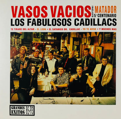 Los Fabulosos Cadillacs Vasos Vacios Rojo Red 2 Lp Viny