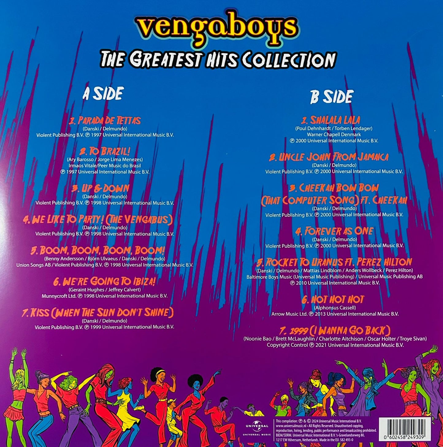 Vengaboys The Greatest Hits Collection Rosa Pink Lp Vinyl