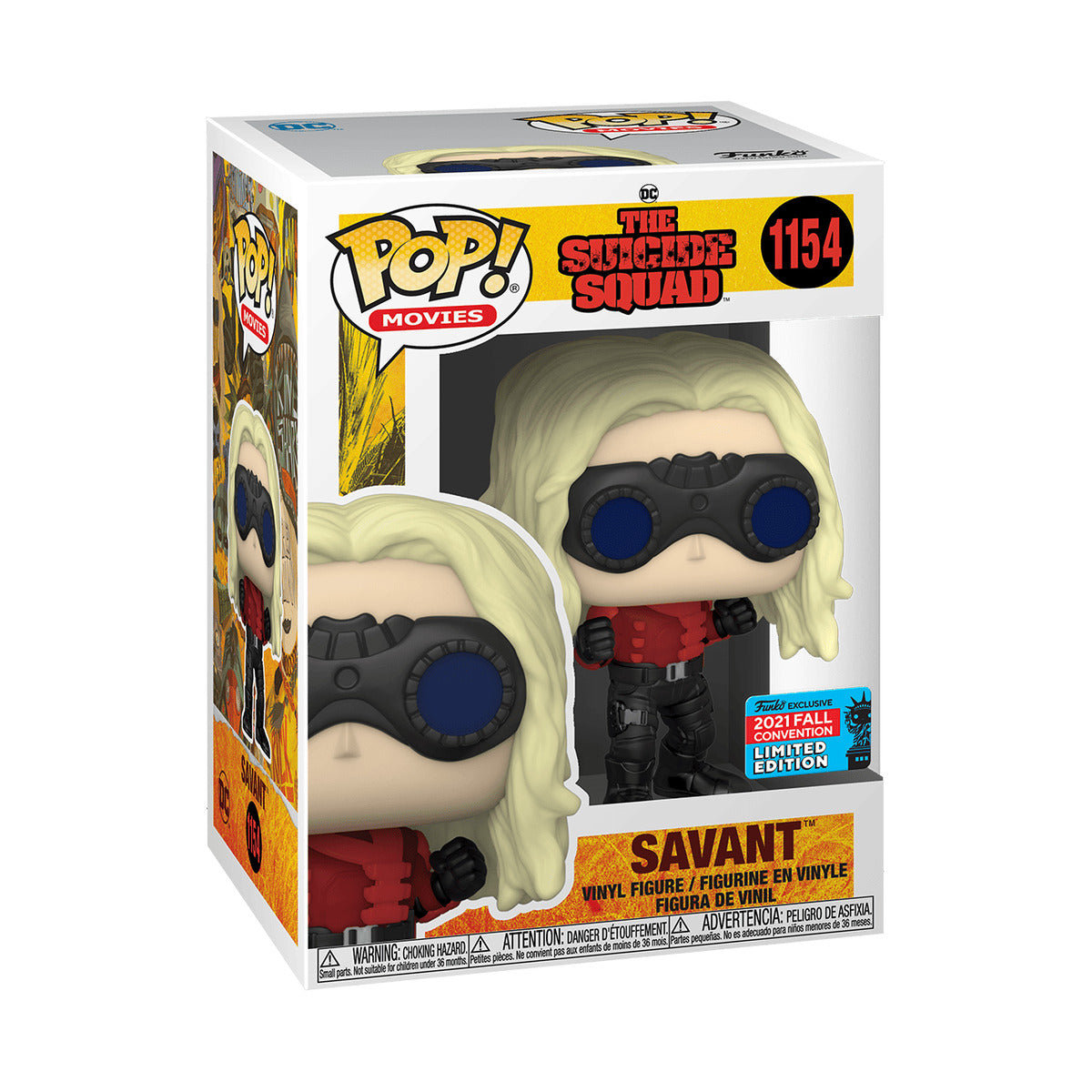 Savant #1154 (Limited Edition) 2021 Fall Convention Exclusive Funko Pop Movies The Suicide Squad