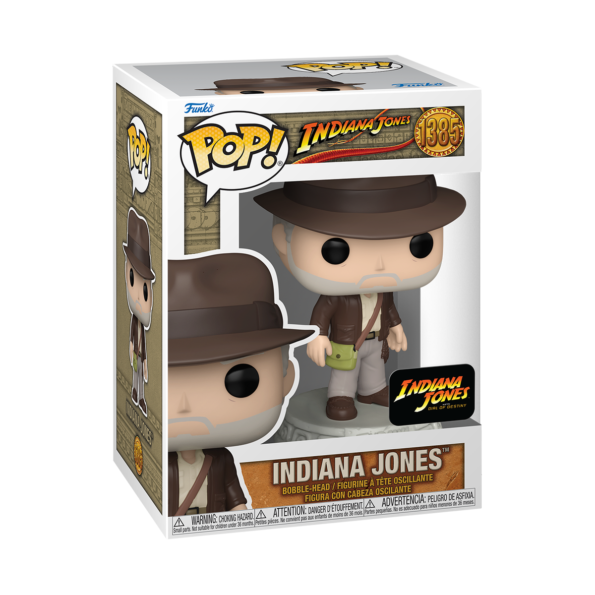 Indiana Jones # 1385 Funko Pop Indiana Jones The Dial Of Destiny