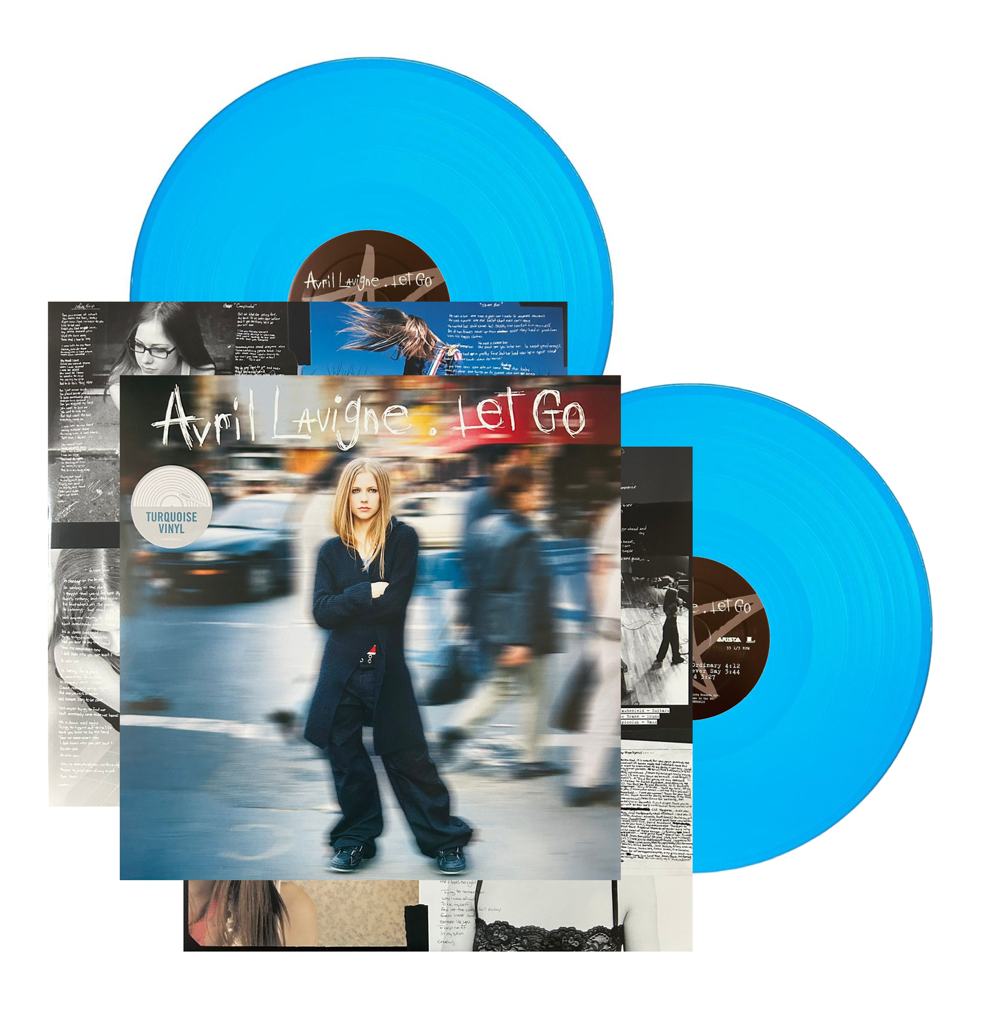 Avril Lavigne Let Go Blue Turquesa 2 Lp Vinyl